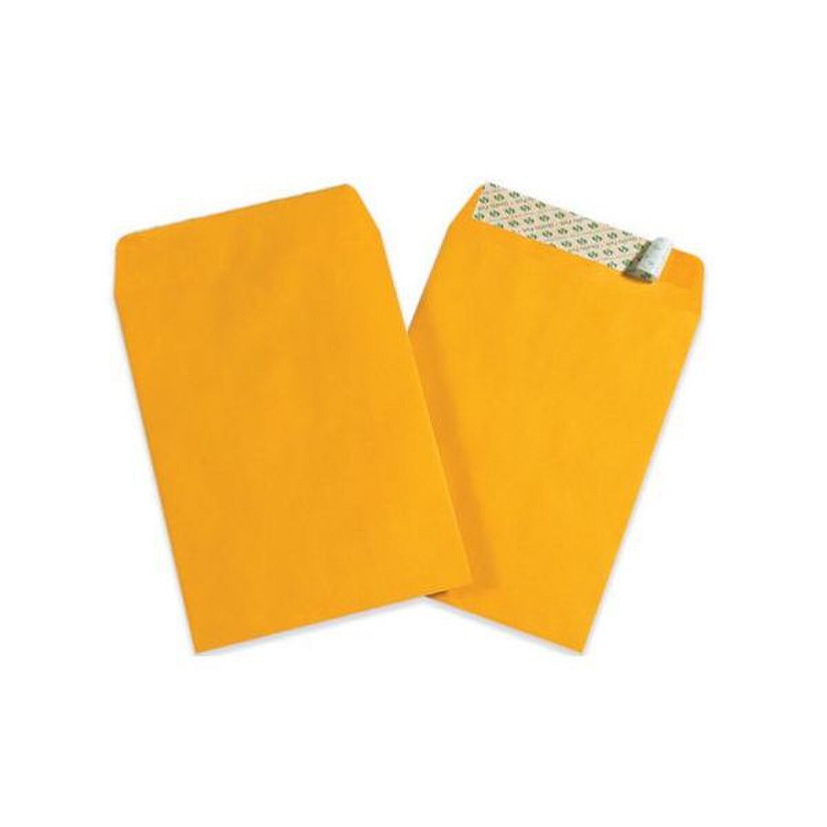 Kraft Self-Seal Envelopes, 9" x 12"