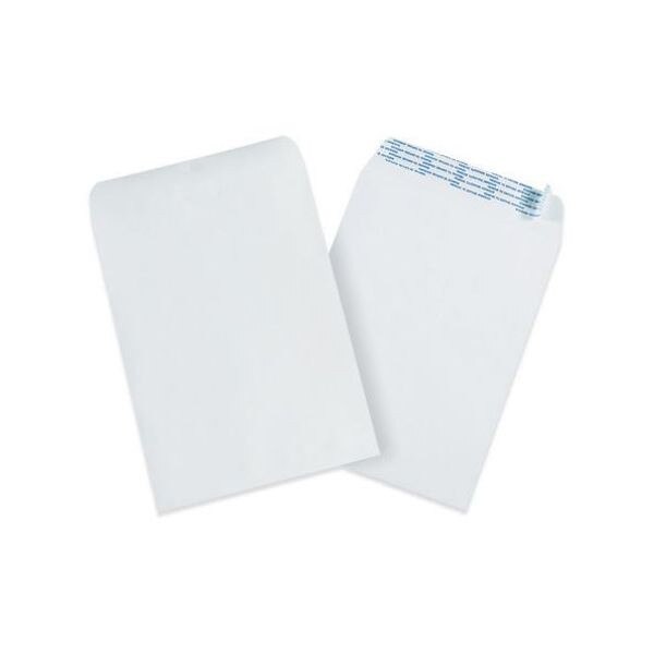White Self-Seal Envelopes, 6" x 9",