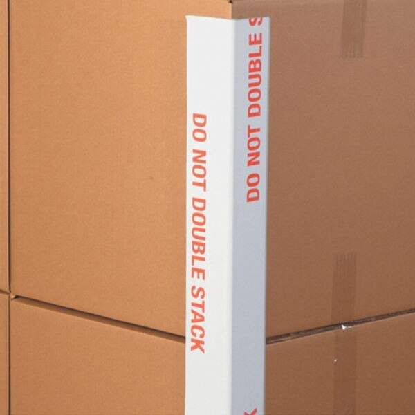 DO NOT DOUBLE STACK Edge Protectors