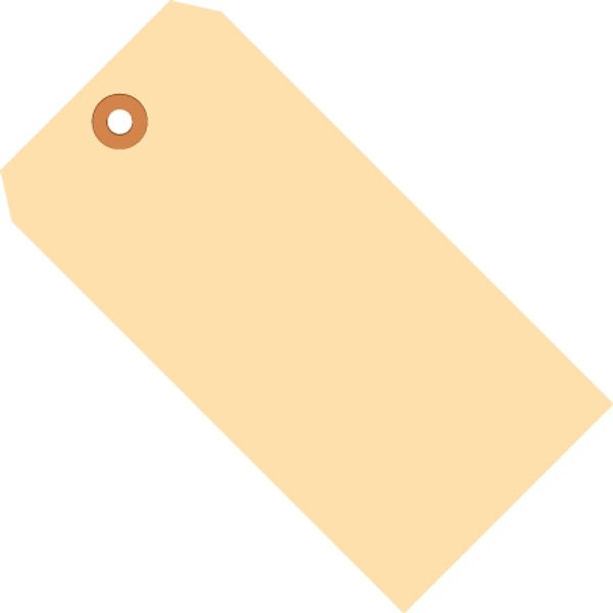 10 Pt. Manila Tags, 2-3/4" x 1-3/8"