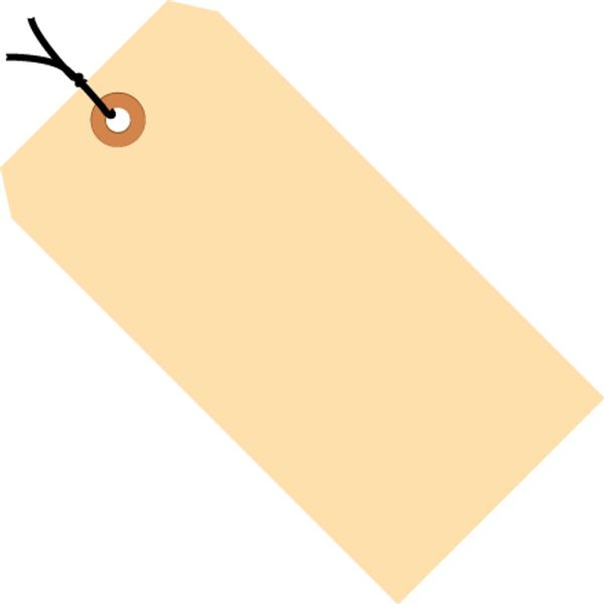 10 Pt. Manilla Shipping Tags, Pre-S