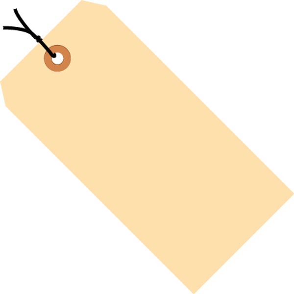 10 Pt. Manilla Shipping Tags, Pre-S
