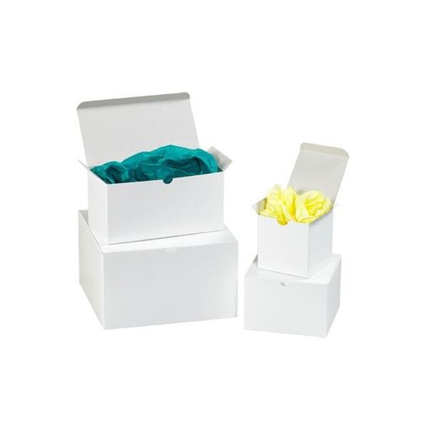 White Gift Boxes, 15" x 7" x 7", 50