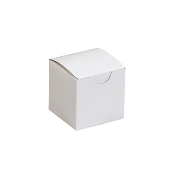 White Gift Boxes, 2" x 2" x 2", 200