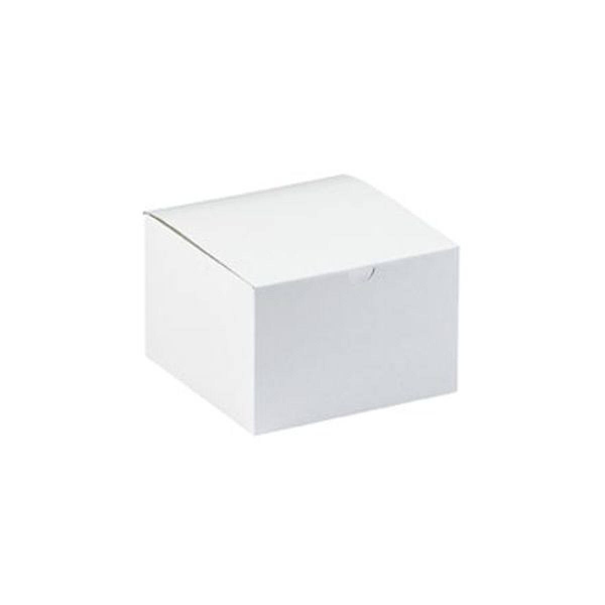 White Gift Boxes, 6" x 4-1/2" x 4-1