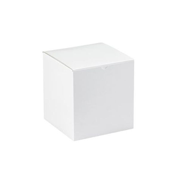 White Gift Boxes, 8" x 8" x 8-1/2",