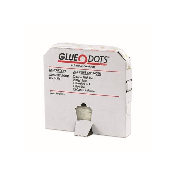 Low Profile Glue Dots®, 1/2" Diamet