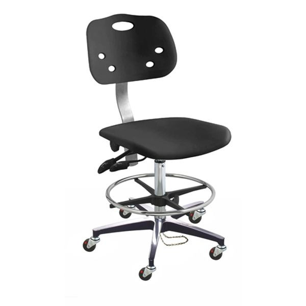 ArmorSeat ESD Chair w/ Casters, Hei