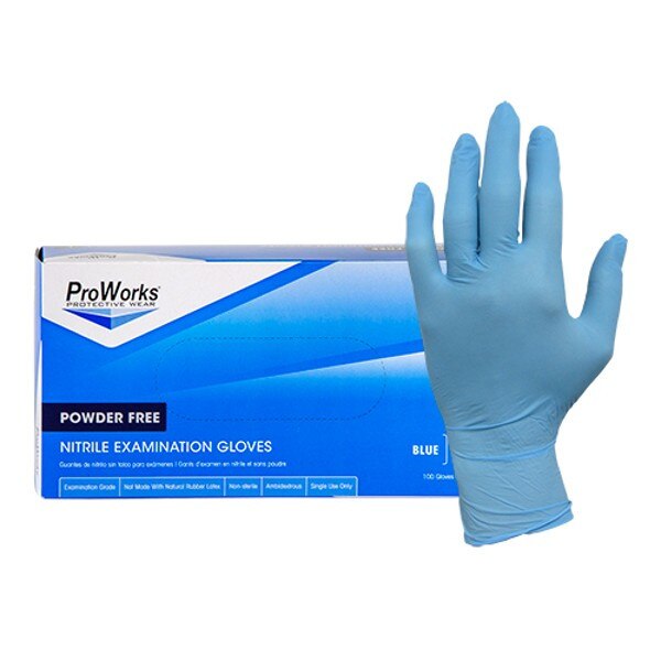 ProWorks GL-N106FS Blue Nitrile Pow