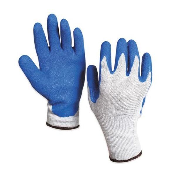 Rubber Coated Palm Gloves, 12/Case