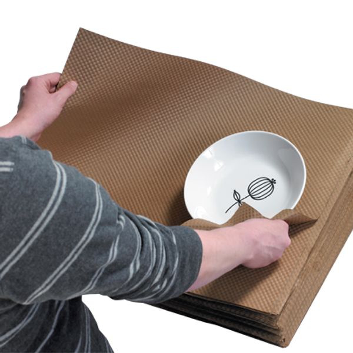 Indented Kraft Paper Sheets, 24" x