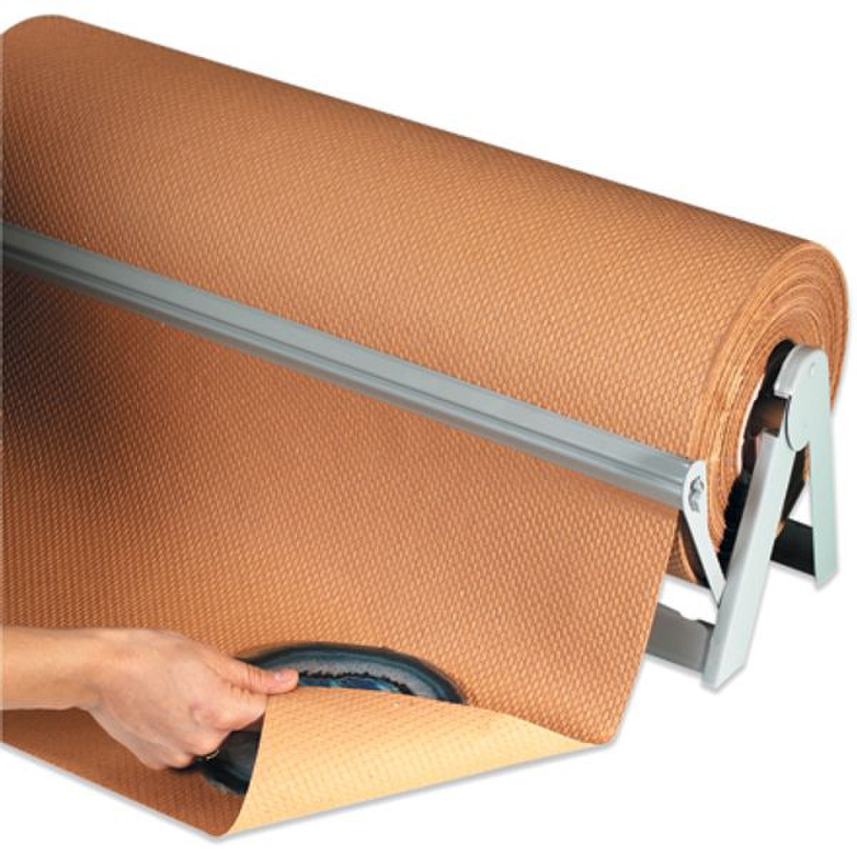 Indented Kraft Paper Rolls, 48" x 3