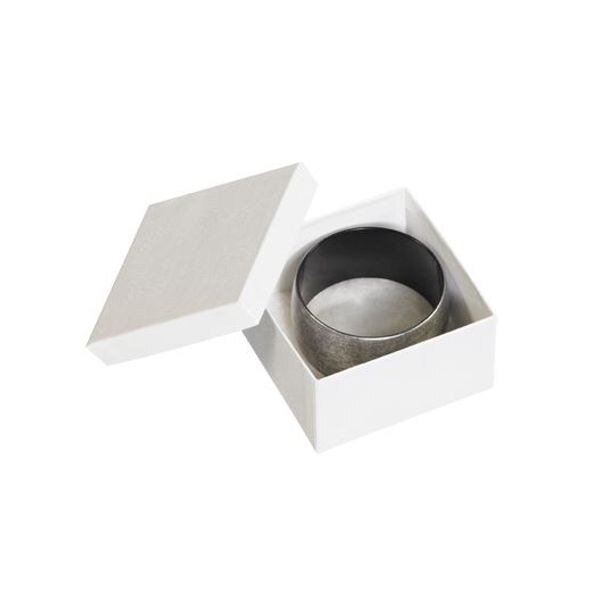 White Jewelry Boxes, 3-1/2" x 3-1/2