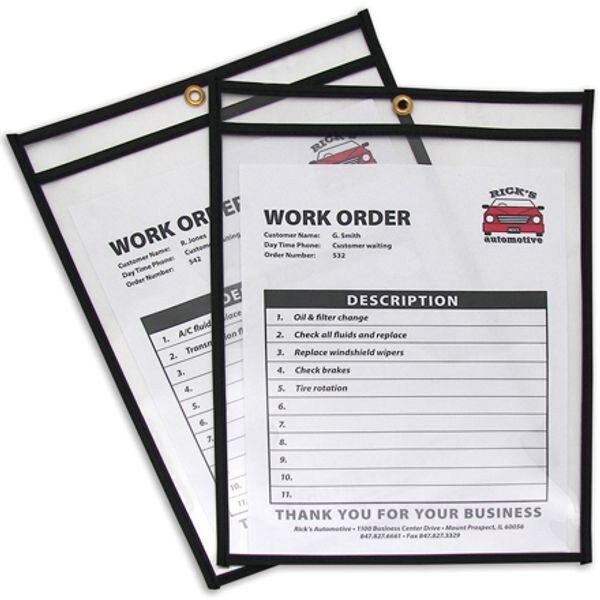 Job Ticket Holder, 9" x 12", 25/Cas