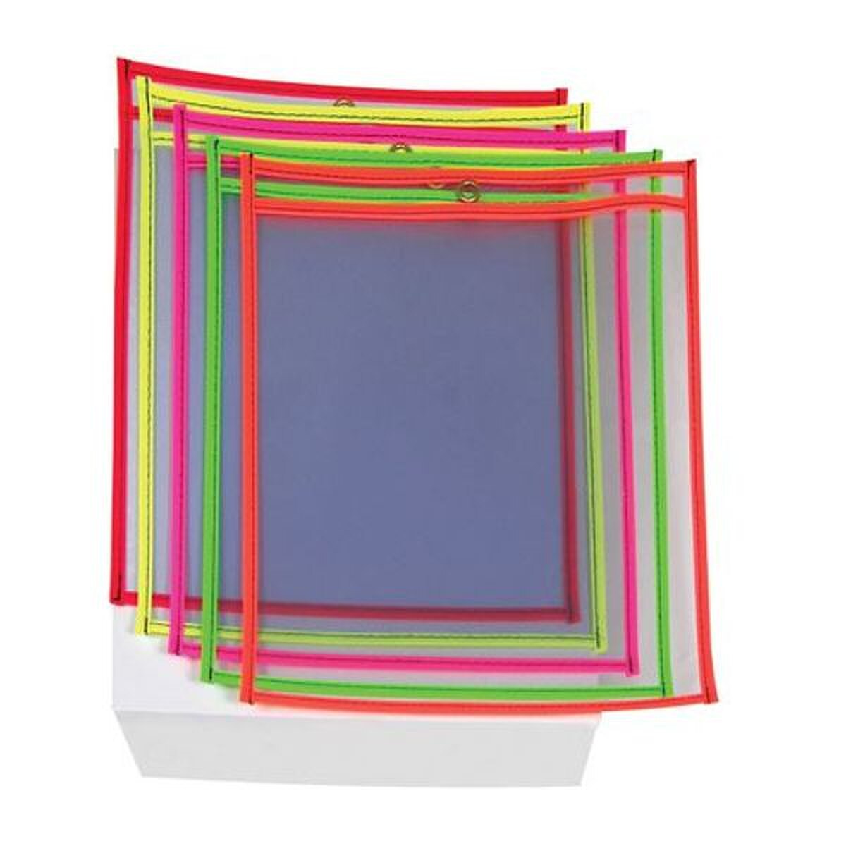 Job Ticket Holders - Neon Colors As