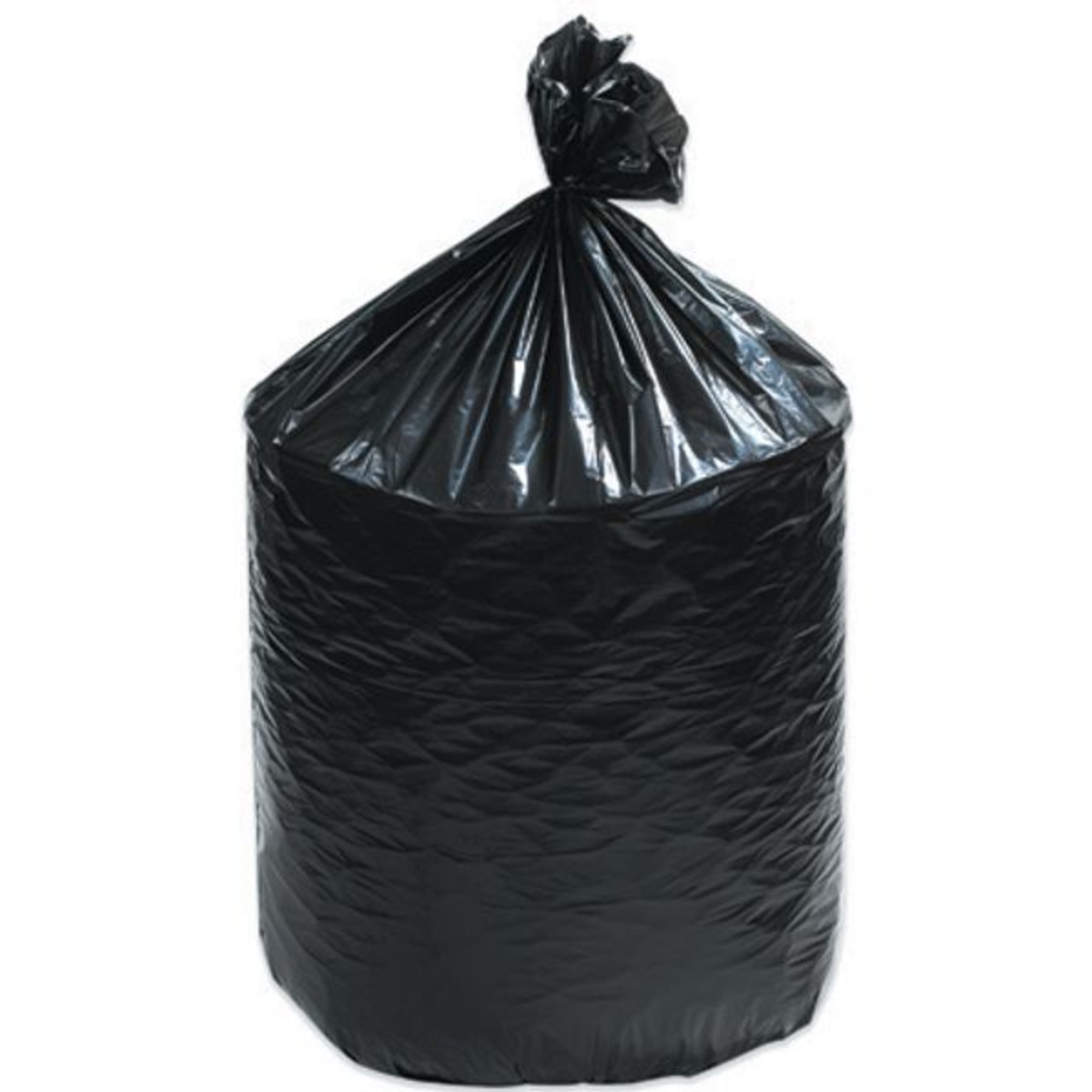 Black Trash Can Liners, 36" x 58",