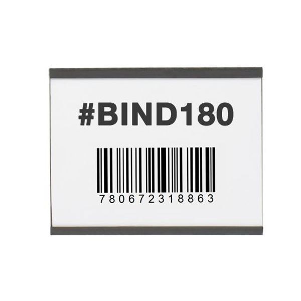 Magnetic C-Channel Cardholders, Bla