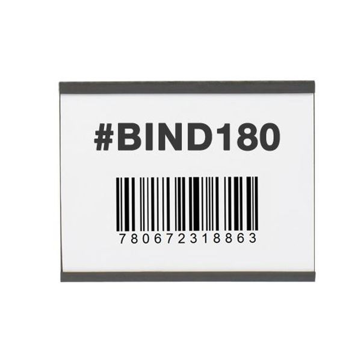 Magnetic C-Channel Cardholders, Bla