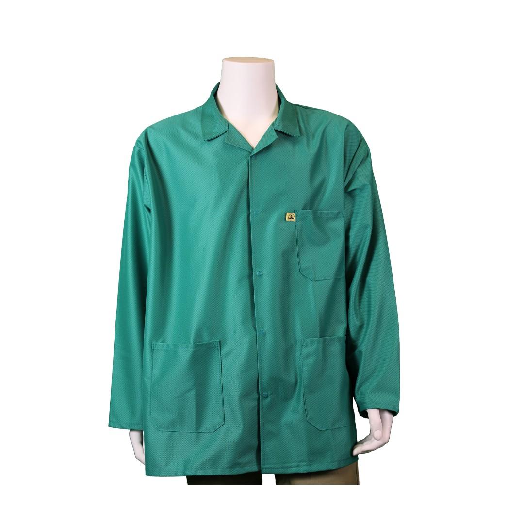 Tech Wear LIJ53 ESD Jacket Teal Correct Products