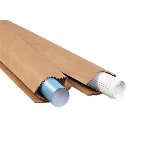 Kraft Tube Bags, 6" x 3-1/2" x 45",