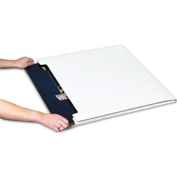 Jumbo White Fold-Over Mailers, 30"