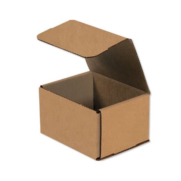 Kraft Corrugated Mailers, 5" x 5" x