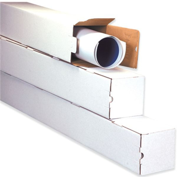 Square Mailing Tubes, 5" x 5" x 48"