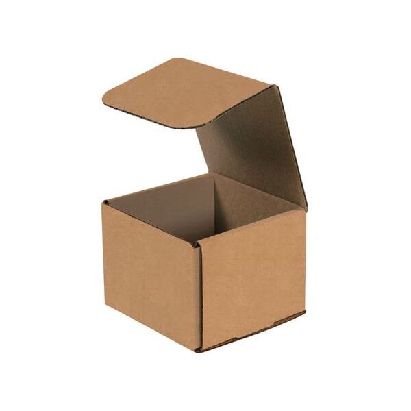 Kraft Corrugated Mailers, 5" x 5" x