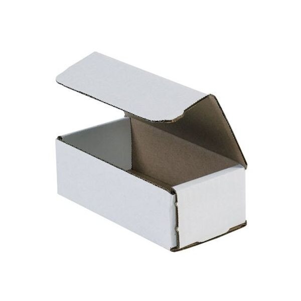 White Corrugated Mailers, 6" x 3" x