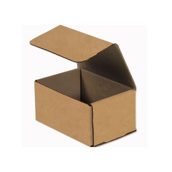 Kraft Corrugated Mailers, 6" x 3" x