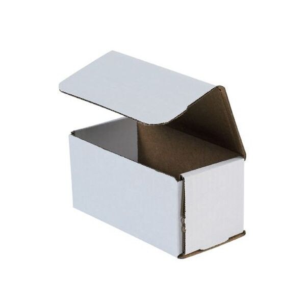 White Corrugated Mailers, 6" x 3" x