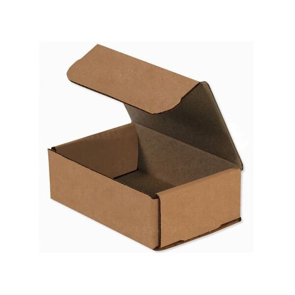Kraft Corrugated Mailers, 6" x 4" x