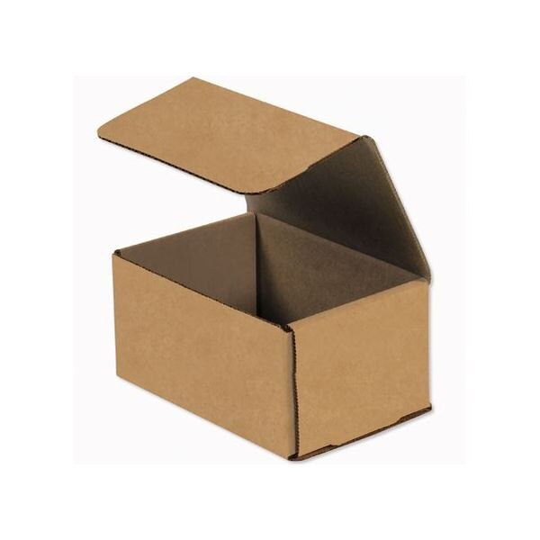 Kraft Corrugated Mailers, 6" x 5" x