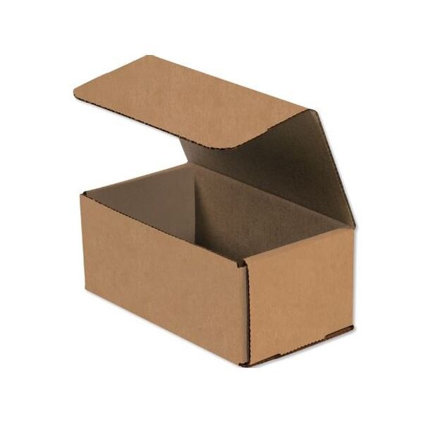Kraft Corrugated Mailers, 7" x 4" x