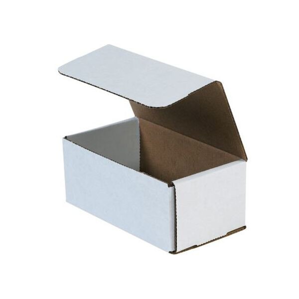 White Corrugated Mailers, 7" x 4" x