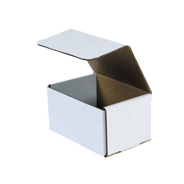 White Corrugated Mailers, 7" x 5" x