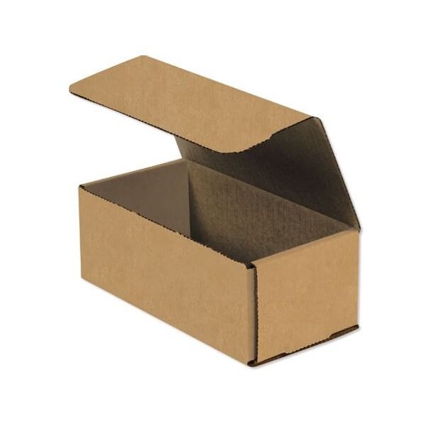 Kraft Corrugated Mailers, 8" x 4" x