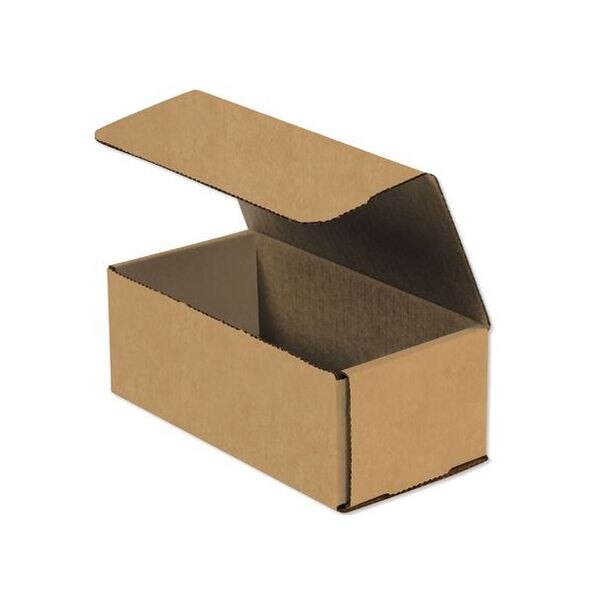 Kraft Corrugated Mailers, 8" x 4" x
