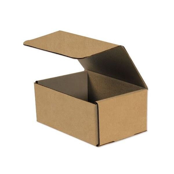Kraft Corrugated Mailers, 8" x 6" x