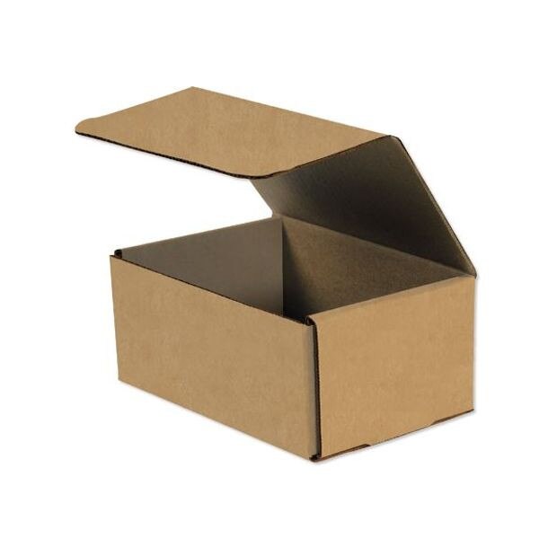 Kraft Corrugated Mailers, 8" x 6" x