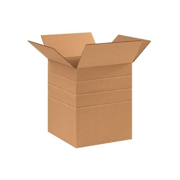 Multi-Depth Corrugated Boxes, 10" x