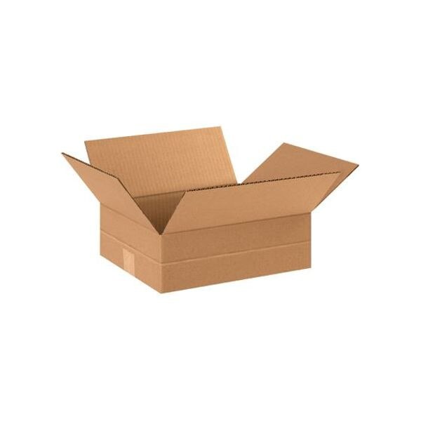 Multi-Depth Corrugated Boxes, 12" x