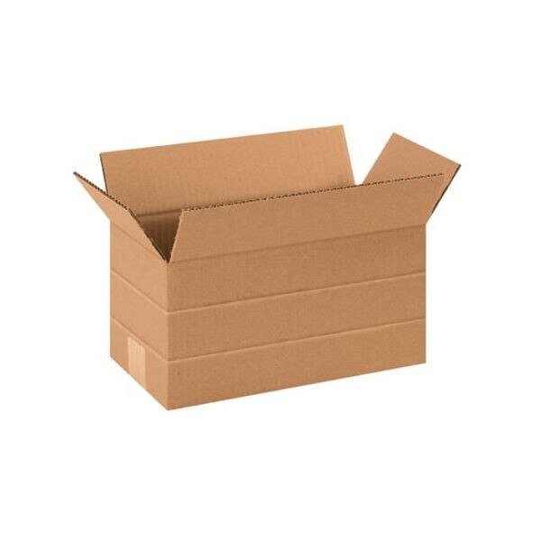Multi-Depth Corrugated Boxes, 12" x