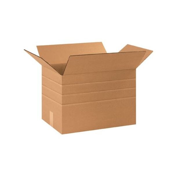 Multi-Depth Corrugated Boxes, 17 1/