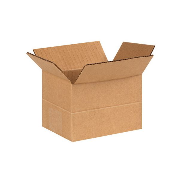 Multi-Depth Corrugated Boxes, 6" x
