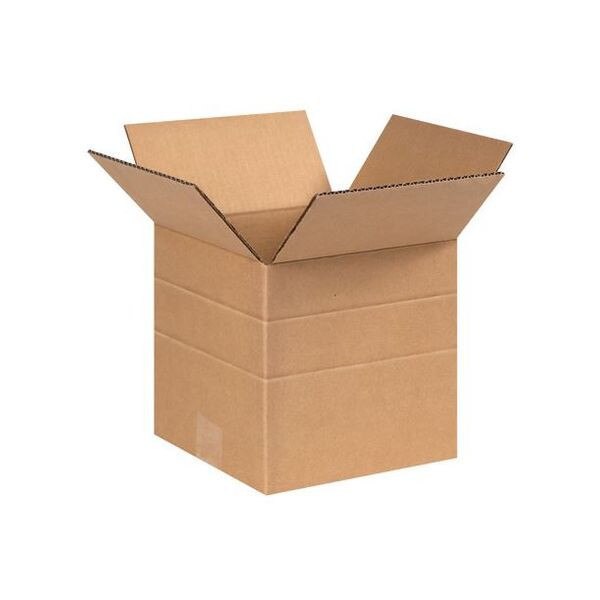Multi-Depth Corrugated Boxes, 8" x