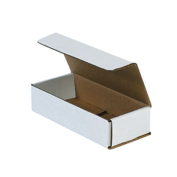 White Corrugated Mailers, 7-1/2" x