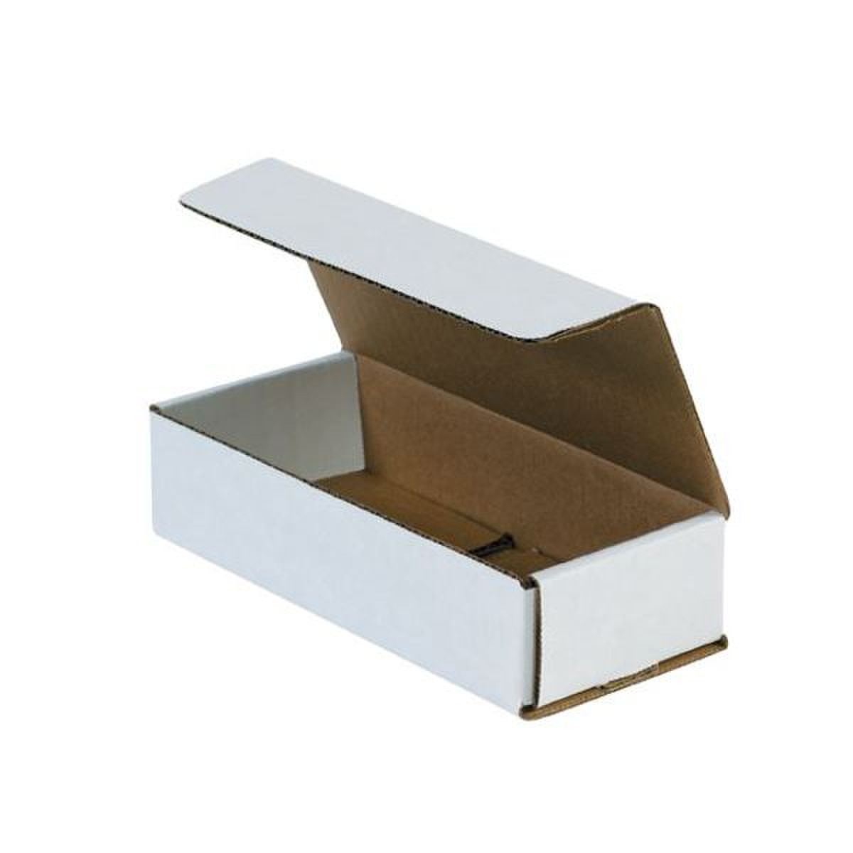 White Corrugated Mailers, 7-1/2" x