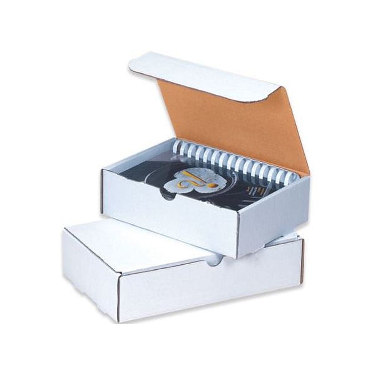 White Literature Mailers, 14" x 3-3