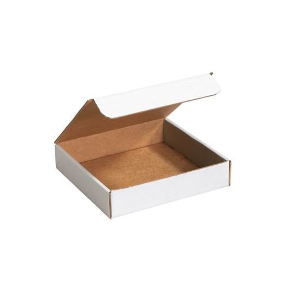 White Literature Mailers, 9" x 9" x